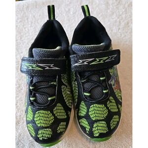 Teenage‎ Mutant Ninja Turtles Boys Sneakers Toddlers Size 9 Light-up Shoes